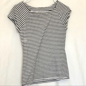 White House Black Market Striped Shirt
